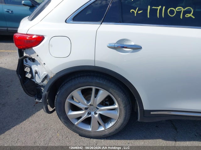 12686842 :رقم المزاد ، JN8CS1MW8DM171092 vin ، 2013 Infiniti Fx37 مزاد بيع