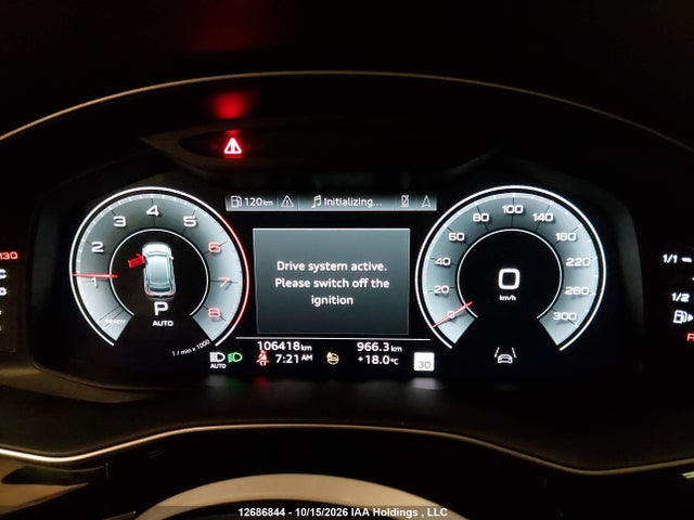 12686844 :رقم المزاد ، WA1FVAF11MD030229 vin ، 2021 Audi Q8 Prestige S-line مزاد بيع
