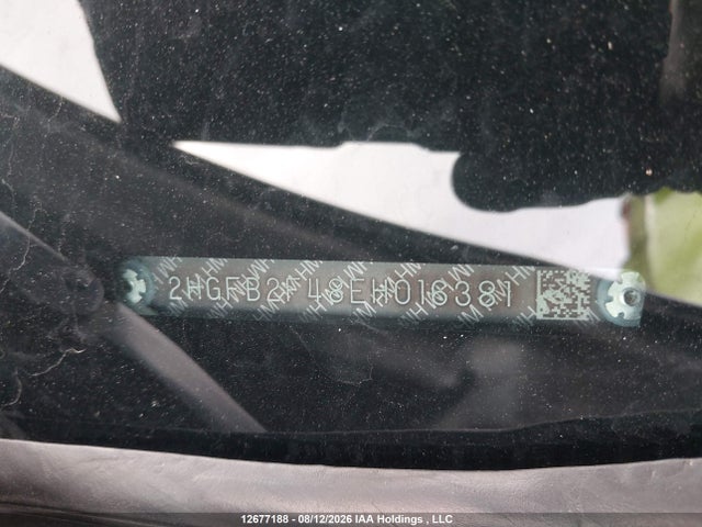 Honda Civic Lx 2014 2HGFB2F48EH016381 Image 19