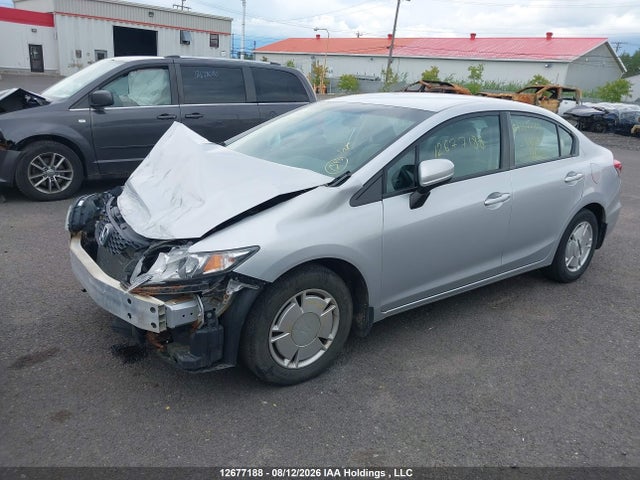 Honda Civic Lx 2014 2HGFB2F48EH016381 Image 2