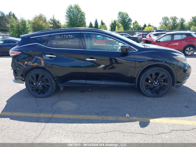 5N1AZ2MH9JN124905 Nissan Murano Midnight Edition/platinum/sl/sv