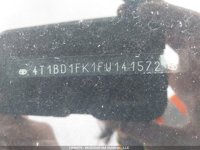 4T1BD1FK1FU141572 Toyota Camry Hybrid/le/xle/se