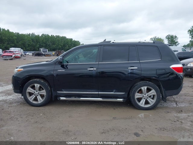 12686886 :رقم المزاد ، 5TDDK3EH6DS177229 vin ، 2013 Toyota Highlander Limited مزاد بيع