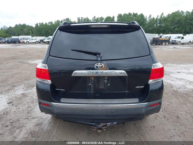 12686886 :رقم المزاد ، 5TDDK3EH6DS177229 vin ، 2013 Toyota Highlander Limited مزاد بيع