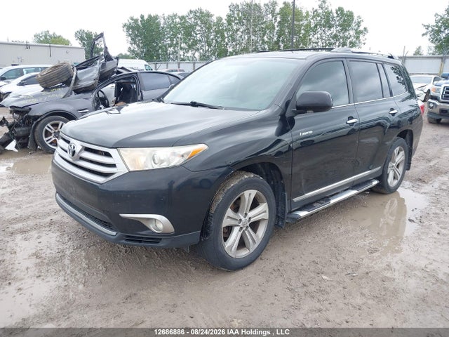 12686886 :رقم المزاد ، 5TDDK3EH6DS177229 vin ، 2013 Toyota Highlander Limited مزاد بيع