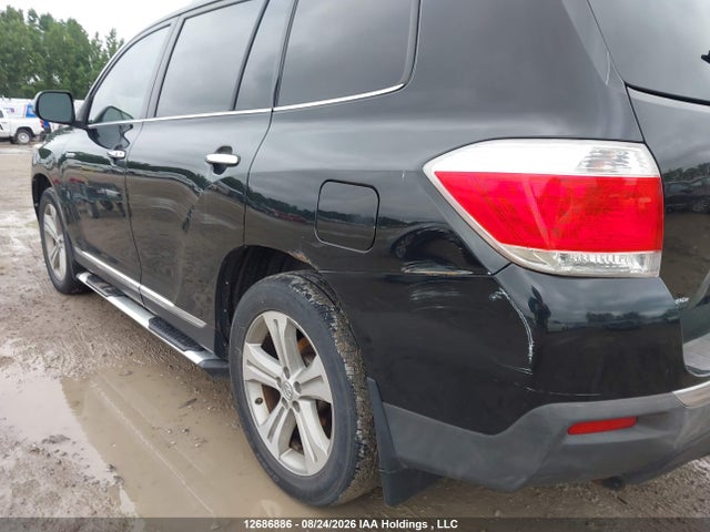 12686886 :رقم المزاد ، 5TDDK3EH6DS177229 vin ، 2013 Toyota Highlander Limited مزاد بيع