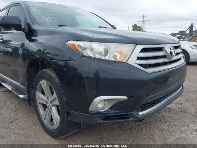 12686886 :رقم المزاد ، 5TDDK3EH6DS177229 vin ، 2013 Toyota Highlander Limited مزاد بيع