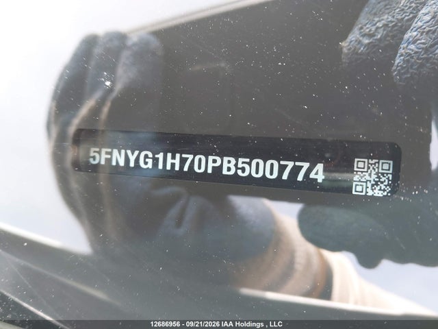 2023 Honda Pilot Touring მანქანა იყიდება აუქციონზე, vin: 5FNYG1H70PB500774, აუქციონის ნომერი: 12686956