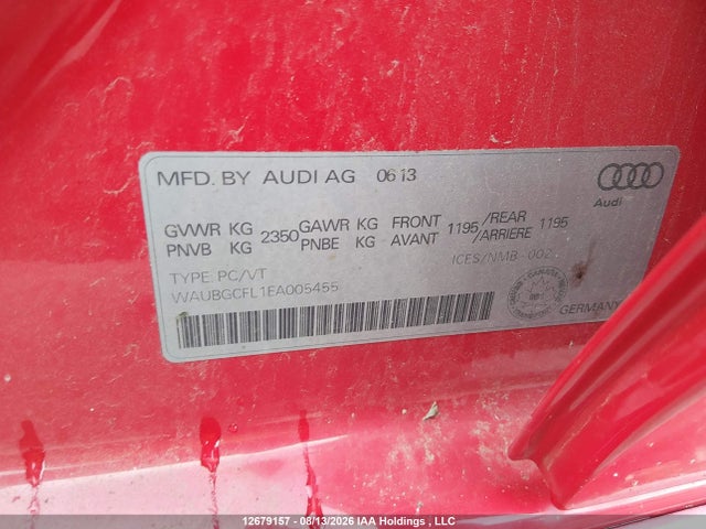 Audi S4 3.0 Progressiv 2014 WAUBGCFL1EA005455 Image 9