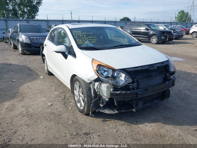 12686970 :رقم المزاد ، KNADN5A31G6731095 vin ، 2016 Kia Rio Ex/sx مزاد بيع
