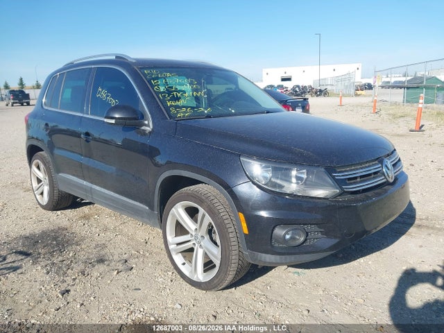 12687003 :رقم المزاد ، WVGJV3AXXDW563400 vin ، 2013 Volkswagen Tiguan S/se/sel مزاد بيع