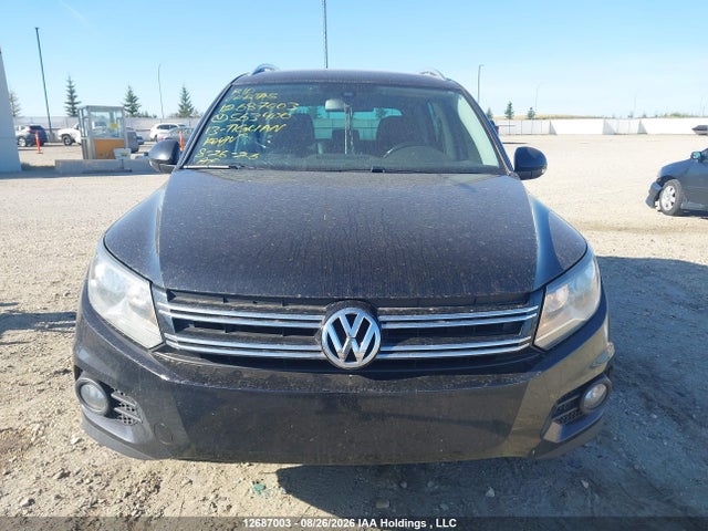 12687003 :رقم المزاد ، WVGJV3AXXDW563400 vin ، 2013 Volkswagen Tiguan S/se/sel مزاد بيع