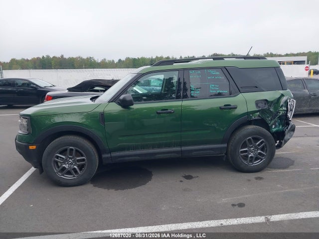 12687020 :رقم المزاد ، 3FMCR9BN7SRE50517 vin ، 2025 Ford Bronco Sport Big Bend مزاد بيع