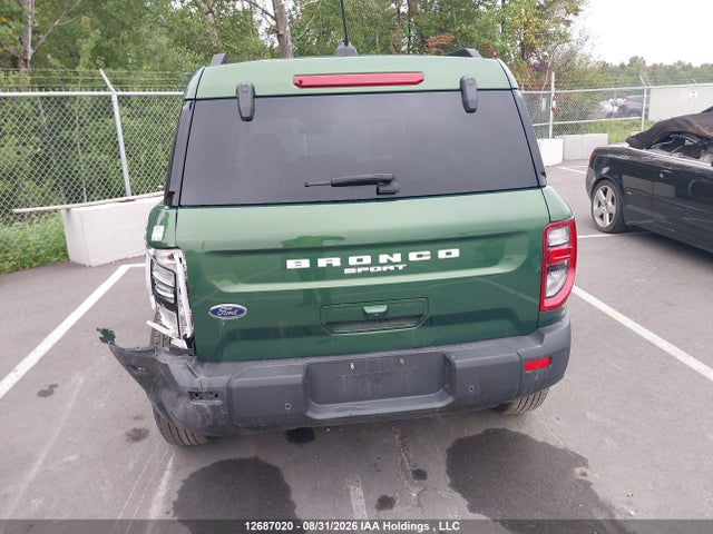 12687020 :رقم المزاد ، 3FMCR9BN7SRE50517 vin ، 2025 Ford Bronco Sport Big Bend مزاد بيع
