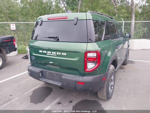 12687020 :رقم المزاد ، 3FMCR9BN7SRE50517 vin ، 2025 Ford Bronco Sport Big Bend مزاد بيع