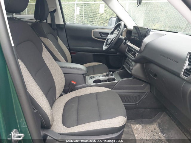12687020 :رقم المزاد ، 3FMCR9BN7SRE50517 vin ، 2025 Ford Bronco Sport Big Bend مزاد بيع