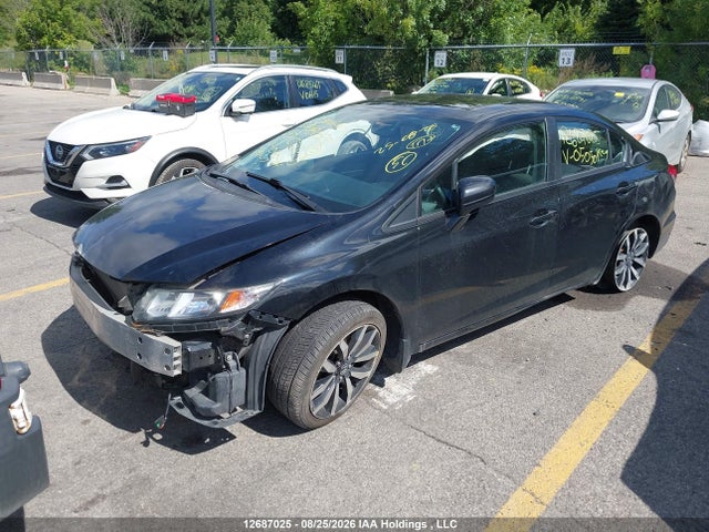 Honda Civic Touring 2015 2HGFB2F73FH050501 Image 2