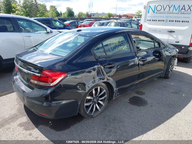 Honda Civic Touring 2015 2HGFB2F73FH050501 Image 4