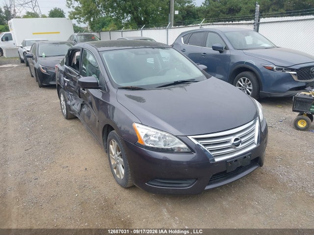 12687031 :رقم المزاد ، 3N1AB7AP2FL682655 vin ، 2015 Nissan Sentra 1.8 S/1.8 Sl/1.8 Sr/1.8 Sv مزاد بيع