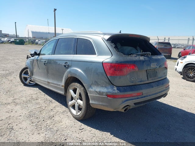 2012 Audi Q7 Prestige მანქანა იყიდება აუქციონზე, vin: WA1WMCFE7CD008123, აუქციონის ნომერი: 12687043