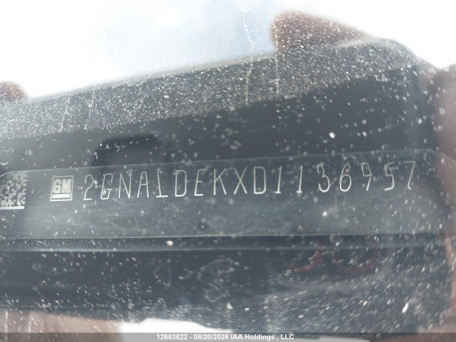 2013 Chevrolet Equinox 1lt მანქანა იყიდება აუქციონზე, vin: 2GNALDEKXD1136957, აუქციონის ნომერი: 12683822