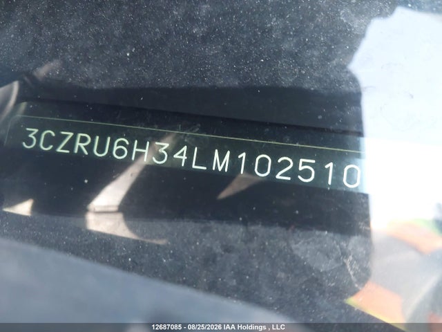 Honda HR-V LX 2020 3CZRU6H34LM102510 Image 9
