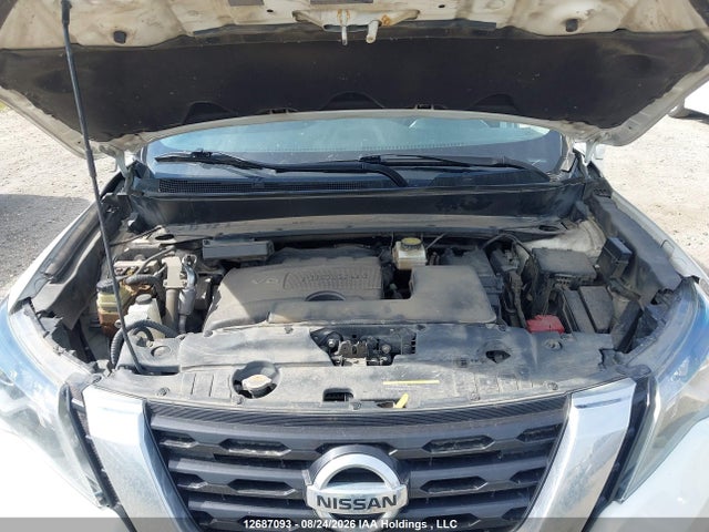 2018 Nissan Pathfinder S/sv/sl/platinum მანქანა იყიდება აუქციონზე, vin: 5N1DR2MM3JC603407, აუქციონის ნომერი: 12687093