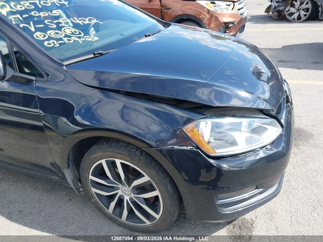 Продажа на аукционе авто 2017 Volkswagen Golf Sportwagen 1.8 Tsi Comfortline/1.8 Tsi Highline/1.8 Tsi Trendline, vin: 3VW017AUXHM529422, номер лота: 12687094