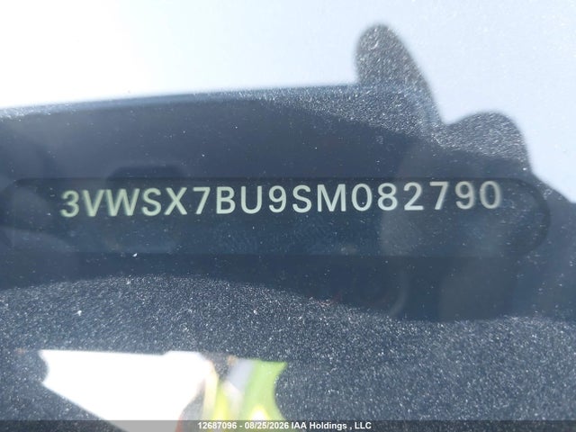 Aukcja sprzedaży 2025 Volkswagen Jetta Comfortline, vin: 3VWSX7BU9SM082790, numer aukcji: 12687096