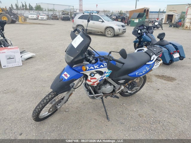12687105 :رقم المزاد ، WB10173AX3ZF69724 vin ، 2003 Bmw F650 Dakar مزاد بيع
