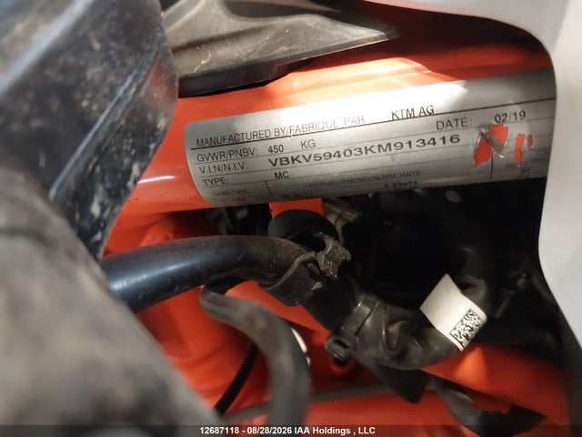 KTM 1290 Super Adventure R 2019 VBKV59403KM913416 Image 10