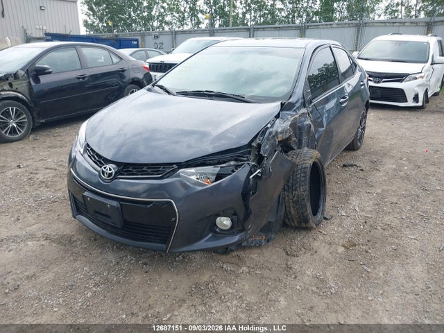 12687151 :رقم المزاد ، 2T1BURHE6EC081200 vin ، 2014 Toyota Corolla S مزاد بيع