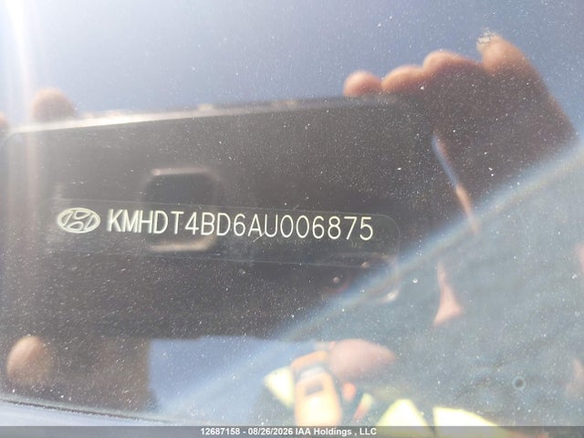 Продажа на аукционе авто 2010 Hyundai Elantra Gls, vin: KMHDT4BD6AU006875, номер лота: 12687158
