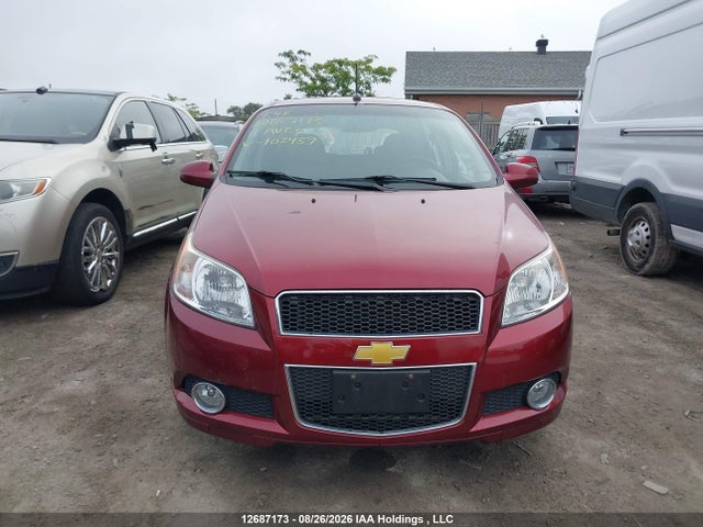 2011 Chevrolet Aveo Lt მანქანა იყიდება აუქციონზე, vin: 3G1TC6DG1BL103439, აუქციონის ნომერი: 12687173