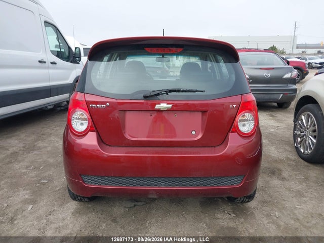 2011 Chevrolet Aveo Lt მანქანა იყიდება აუქციონზე, vin: 3G1TC6DG1BL103439, აუქციონის ნომერი: 12687173