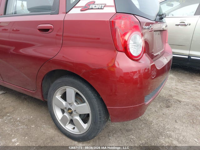 2011 Chevrolet Aveo Lt მანქანა იყიდება აუქციონზე, vin: 3G1TC6DG1BL103439, აუქციონის ნომერი: 12687173