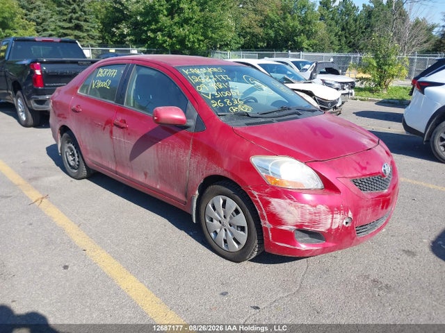 12687177 :رقم المزاد ، JTDBT923X91310062 vin ، 2009 Toyota Yaris مزاد بيع