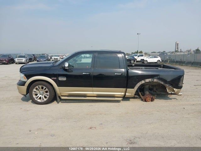 Продаж на аукціоні авто 2013 Ram 1500 Laramie Longhorn, vin: 1C6RR7PT9DS524206, номер лоту: 12687178