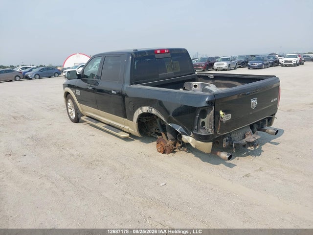 Продаж на аукціоні авто 2013 Ram 1500 Laramie Longhorn, vin: 1C6RR7PT9DS524206, номер лоту: 12687178