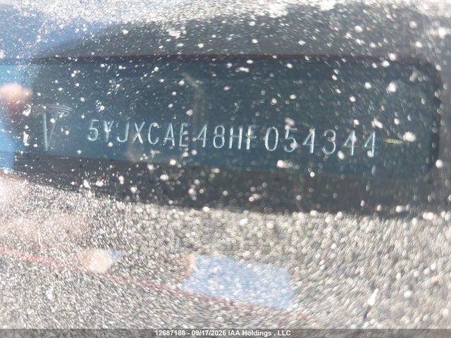 Aukcja sprzedaży 2017 Tesla Model X, vin: 5YJXCAE48HF054344, numer aukcji: 12687186