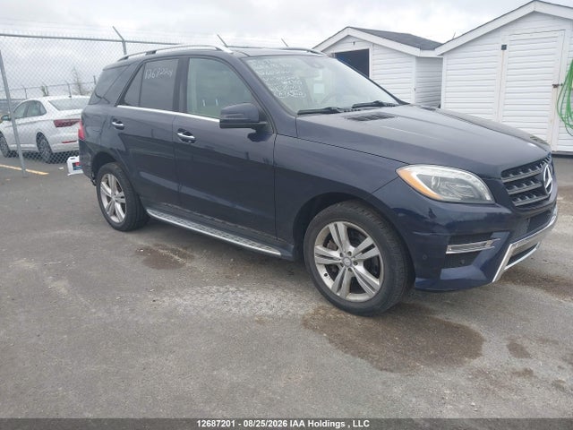 12687201 :رقم المزاد ، 4JGDA2EB9EA303828 vin ، 2014 Mercedes-benz Ml 350 Bluetec 4matic مزاد بيع