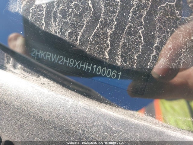 Aukcja sprzedaży 2017 Honda Cr-v Touring, vin: 2HKRW2H9XHH100061, numer aukcji: 12687217