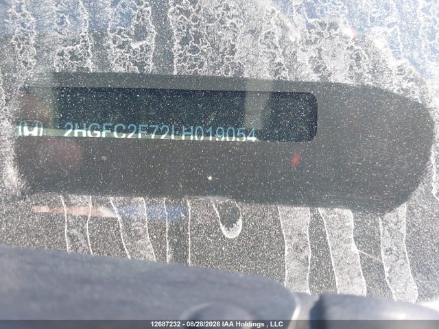 Honda Civic Ex 4dr 2020 2HGFC2F72LH019054 Image 17