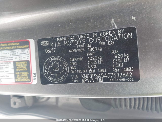 Aukcja sprzedaży 2018 Kia Soul Ex/ex Premium/ex Tech/ex+, vin: KNDJP3A54J7532842, numer aukcji: 12612452
