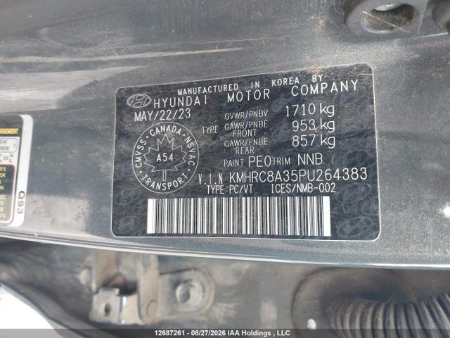 Hyundai Venue Sel/limited 2023 KMHRC8A35PU264383 Image 18