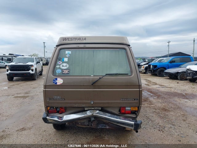 Aukcja sprzedaży 1985 Volkswagen Vanagon Campmobile, vin: WV2ZB0256FH071810, numer aukcji: 12627646
