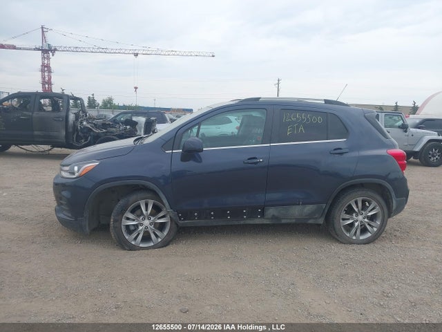 2019 Chevrolet Trax Lt მანქანა იყიდება აუქციონზე, vin: 3GNCJPSB7KL302156, აუქციონის ნომერი: 12655500