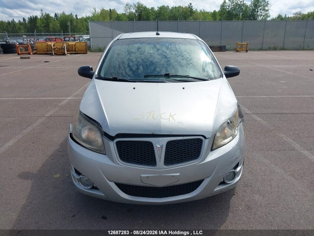12687283 :رقم المزاد ، 3G2TX65E19L135833 vin ، 2009 Pontiac G3 Wave Se مزاد بيع