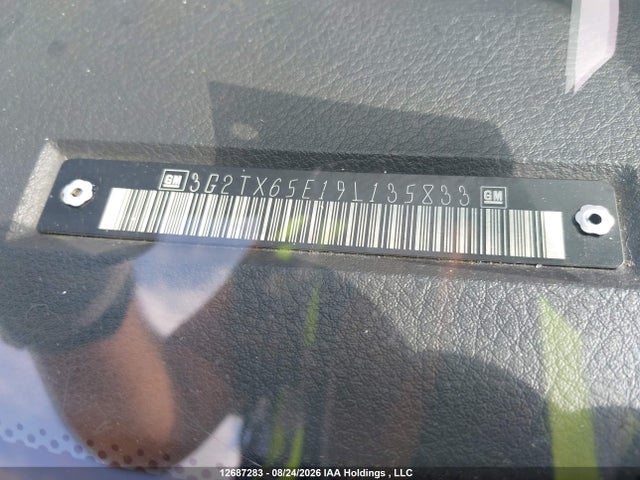 12687283 :رقم المزاد ، 3G2TX65E19L135833 vin ، 2009 Pontiac G3 Wave Se مزاد بيع