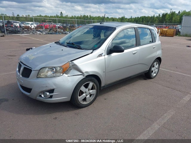 12687283 :رقم المزاد ، 3G2TX65E19L135833 vin ، 2009 Pontiac G3 Wave Se مزاد بيع